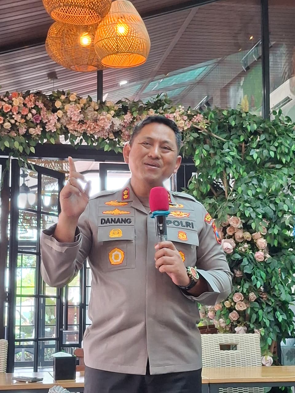 Kapolres Malang, AKBP Danang Setiyo. (Foto: Abdullah/tagarjatim.id)