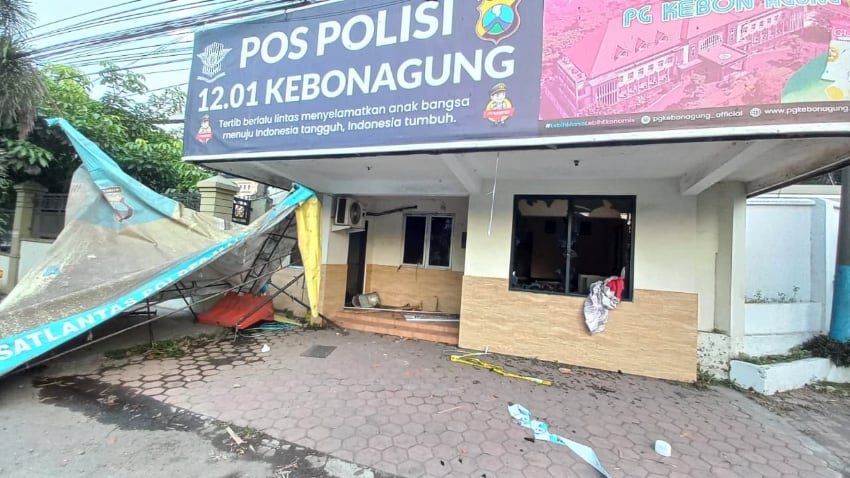 Polres Malang Amankan 13 Pelaku Perusakan Pos Polisi