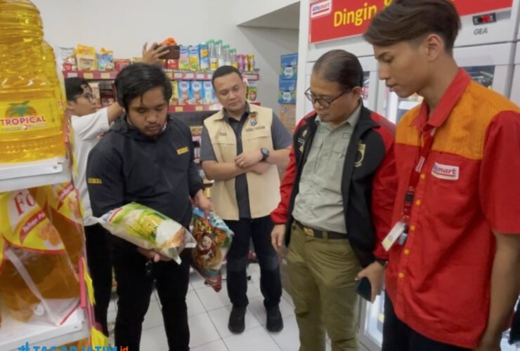 Lakukan Sidak, Tim Satgas Pangan Temukan Pedagang Jual Beras Diatas HET