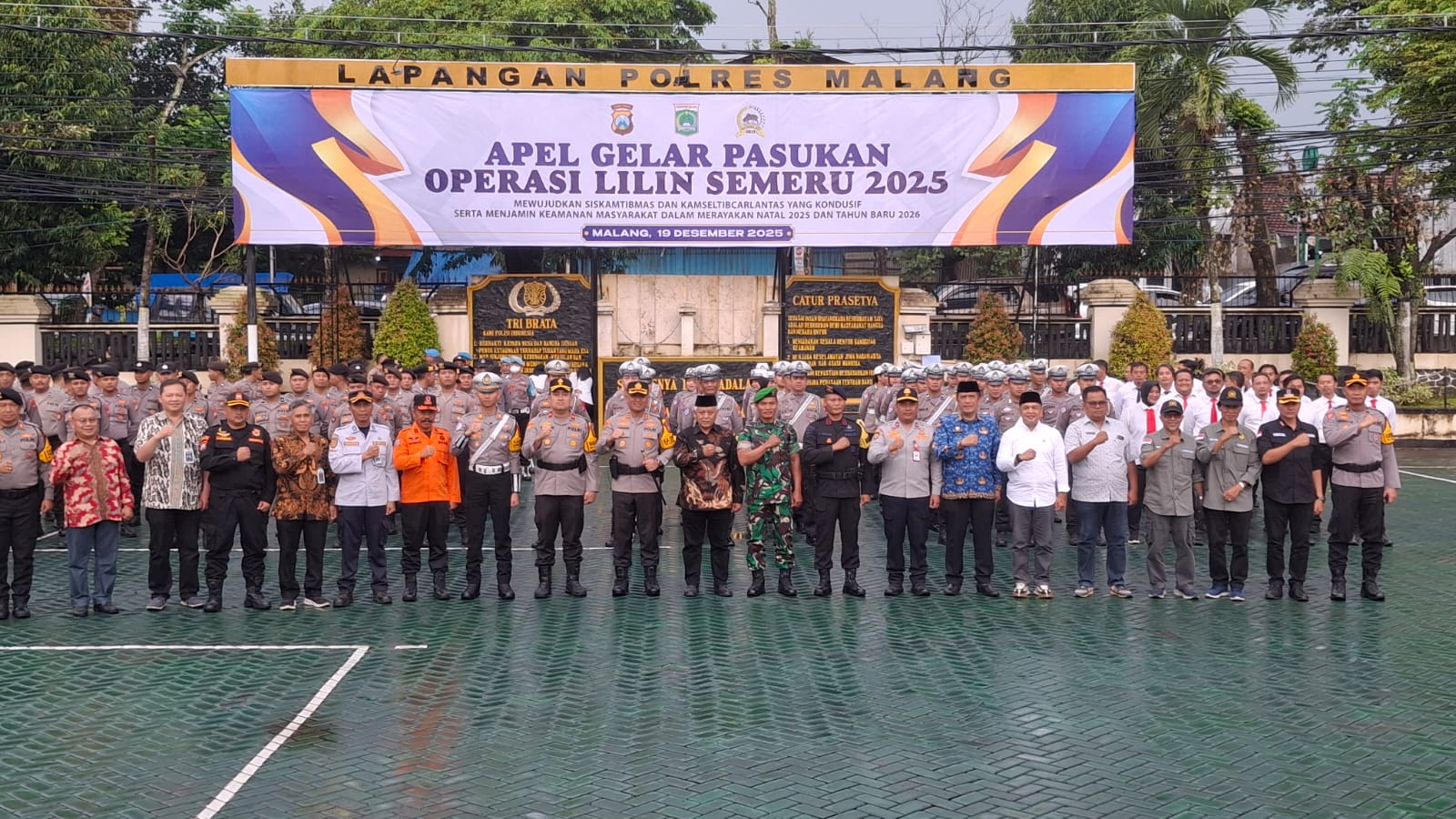 Polres Malang Gelar Pasukan Operasi Lilin Semeru 2025 3 IMG 20251219 WA0052