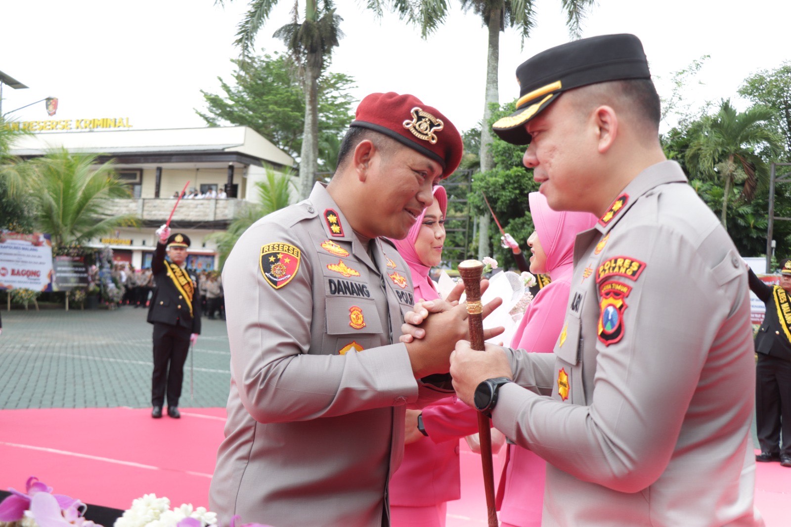 Setahun Mengabdi, AKBP Danang Setiyo Pamit Sebagai Kapolres Malang 9 57ec6c79 ce64 476a 8db0 c1f38c200384