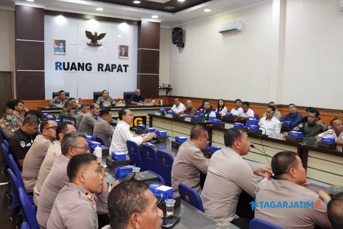 Polres Malang Gelar Rakor Pengamanan Arema FC Vs Persijap Jepara