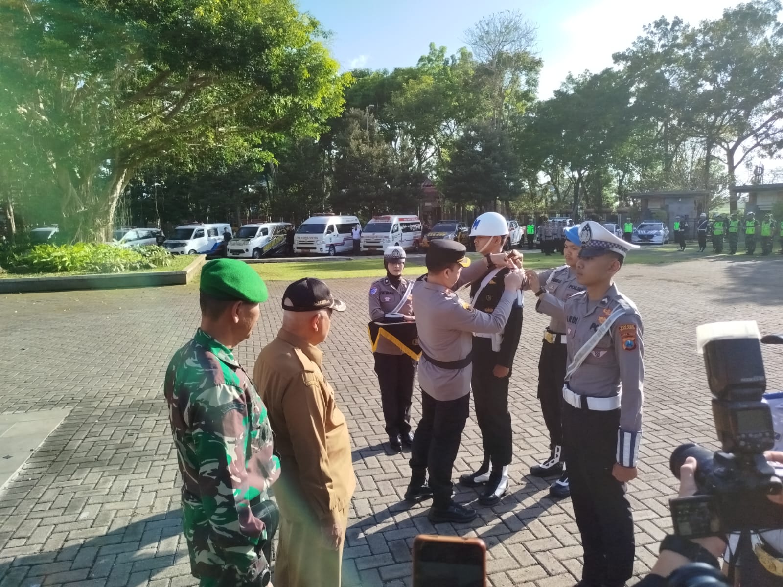 Polres Malang Gelar Apel Operasi Ketupat 2026, Siap Amankan Arus Mudik dan Libur Lebaran