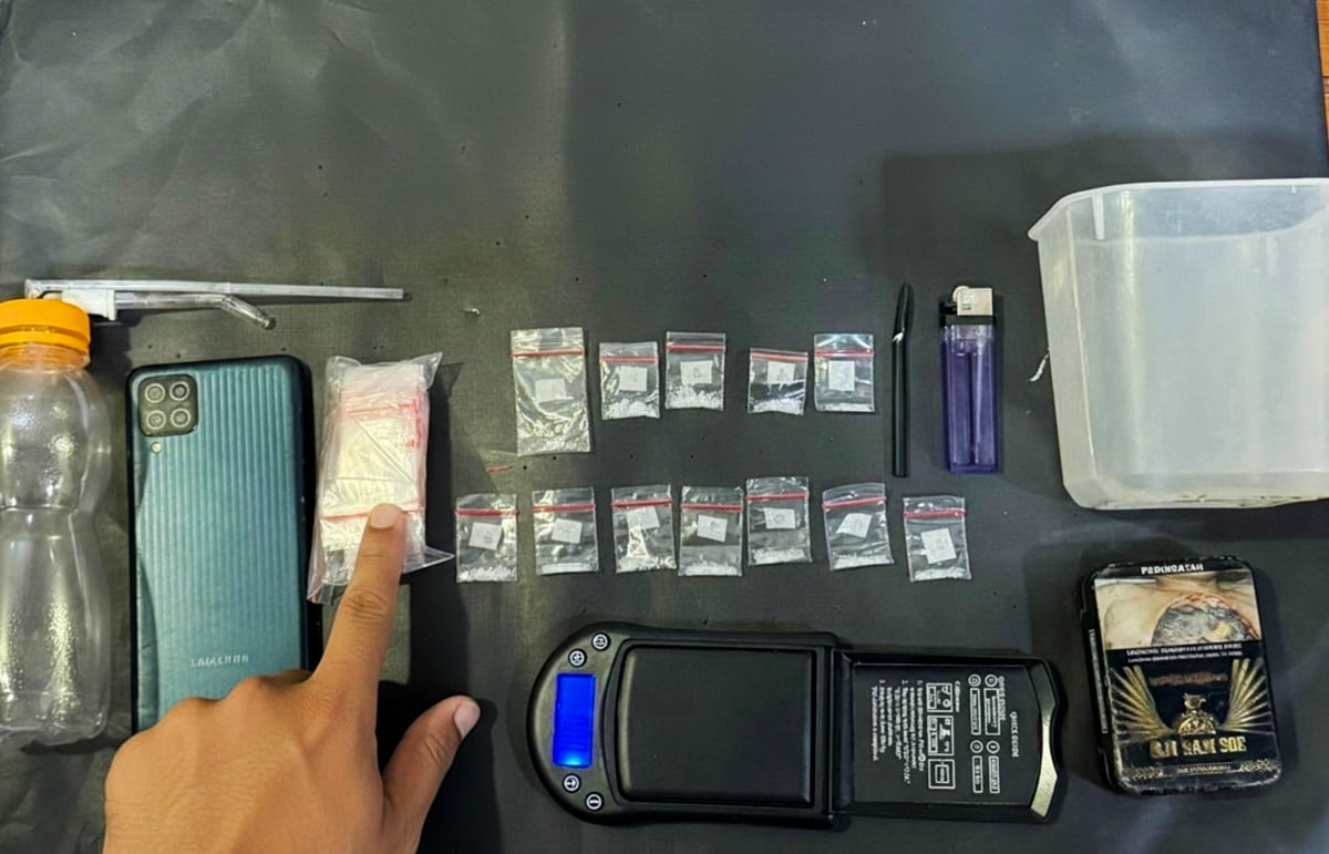 Polres Malang Bekuk Dua Pengedar Sabu di Dampit, 12 Paket Siap Edar Disita