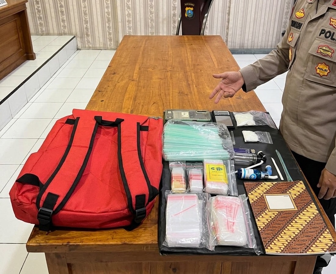 Satresnarkoba Polres Malang Tangkap Pengedar Sabu di Dampit, Sita 44,6 Gram Narkotika Siap Edar 7 1b41c8ec 748c 4dcd bc8b 7ad57c8b9503