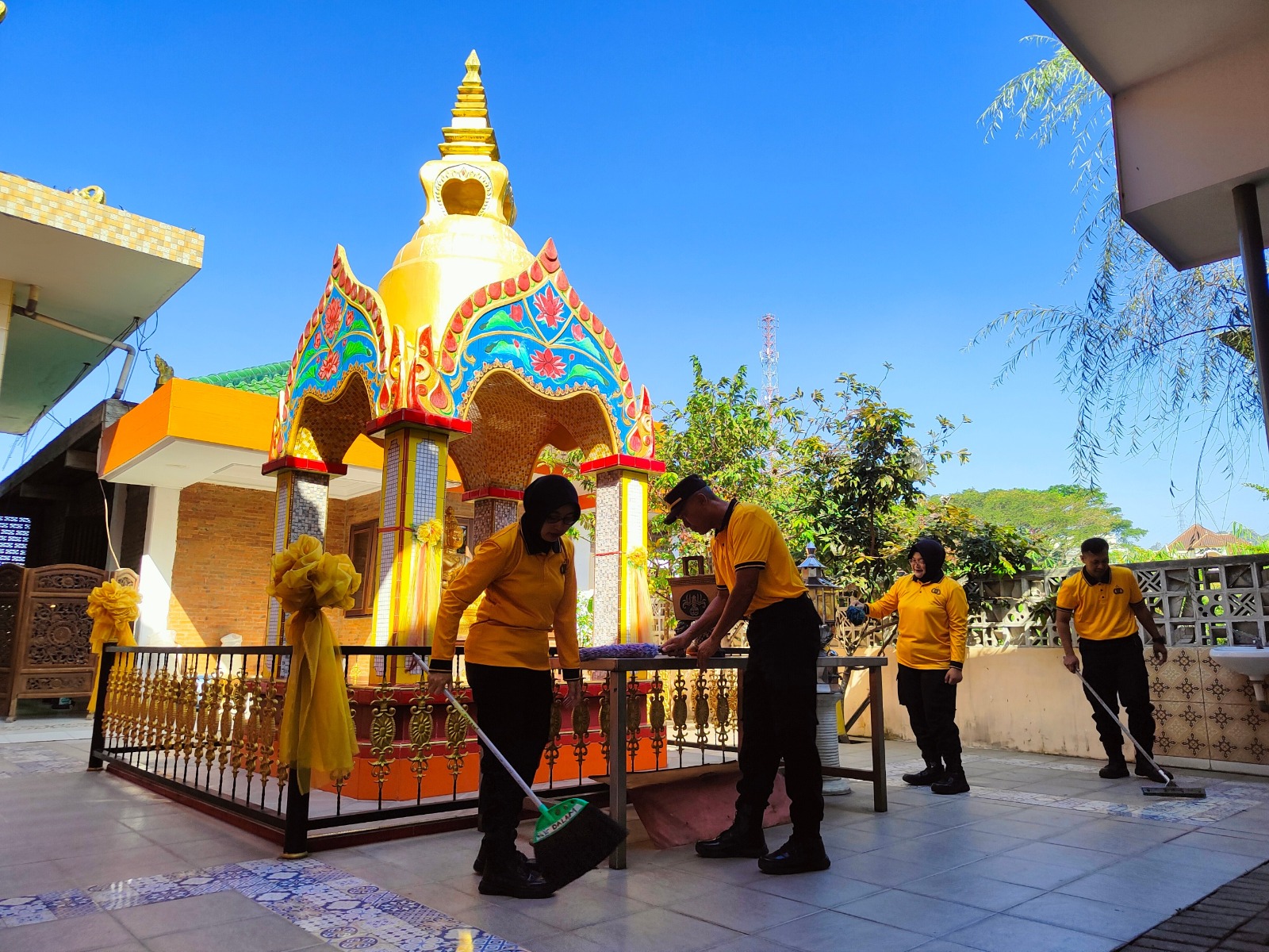 Sambut Hari Bhayangkara ke-80, Polres Malang Gelar Bakti Religi di Vihara Lawang 6 IMG 20260619 WA0027